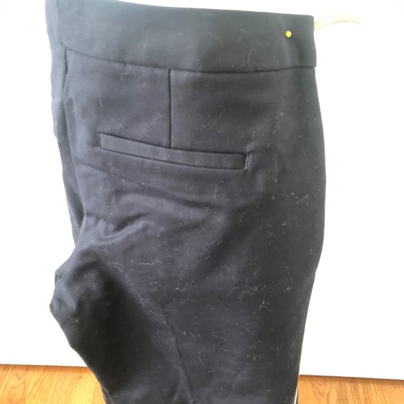 Cropped Navy and White Crosby pants trousers NWT Size 6 - Picture 2 of 6